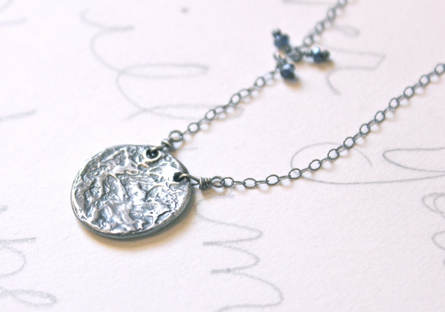full moon necklace . sterling silver shakespeare pendant necklace . inspirational quote jewelry . eco friendly gift for her