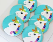 Magical unicorn cookies 1 dozen