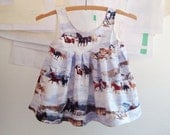Girls horse shirt- size newborn to girls size 8