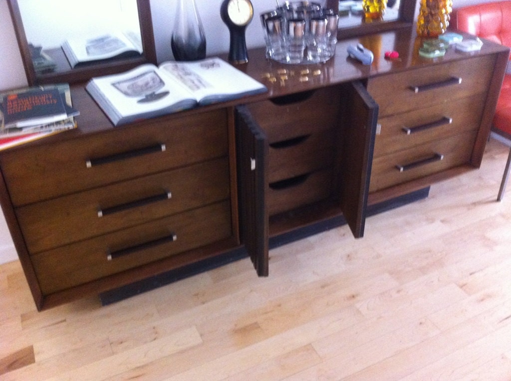 Credenza and Printer Base