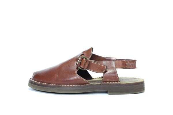 VTG Cut Out Fisherman Sandals 9
