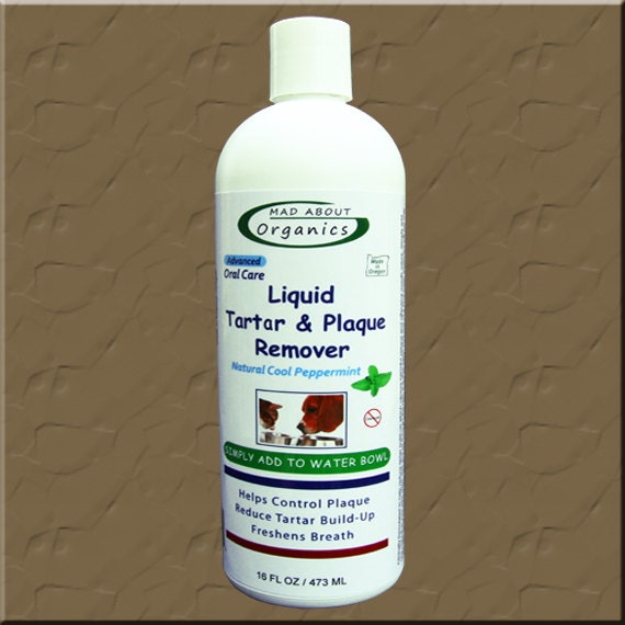 Liquid Tartar and Plaque Remover Water by on Etsy