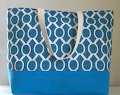 Sydney Aquarius XL Extra Large BIG Tote Bag / Beach Bag