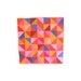 Custom Baby Quilt - Colorful Triangle Patchwork - Made to Order in Colors of Your Choice