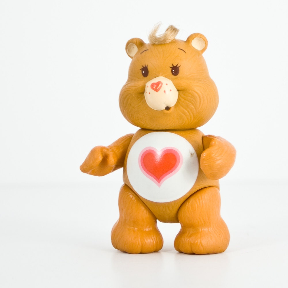 Vintage Poseable Care Bear Tenderheart Bear