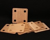1.5" Wooden Tablet Weaving Cards