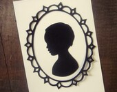 Custom Paper SiIlhouette Portrait
