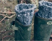Knit Kit for Owl Cable Legwarmers