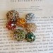Beatiful Collection of Jeweled Buttons