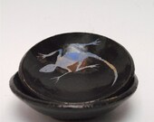 Small Bowl: Lizard Ice Cream Bowl, single serving bowl, candy dish, ceramic stoneware