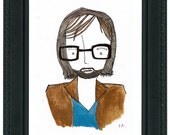 Men Who Rock: Jarvis Cocker Print.