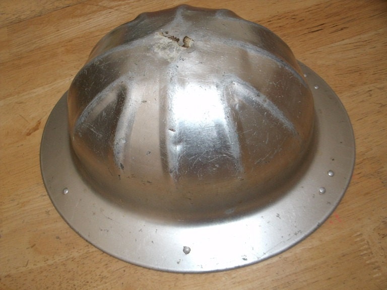 Vintage Loggers Aluminum Hardhat