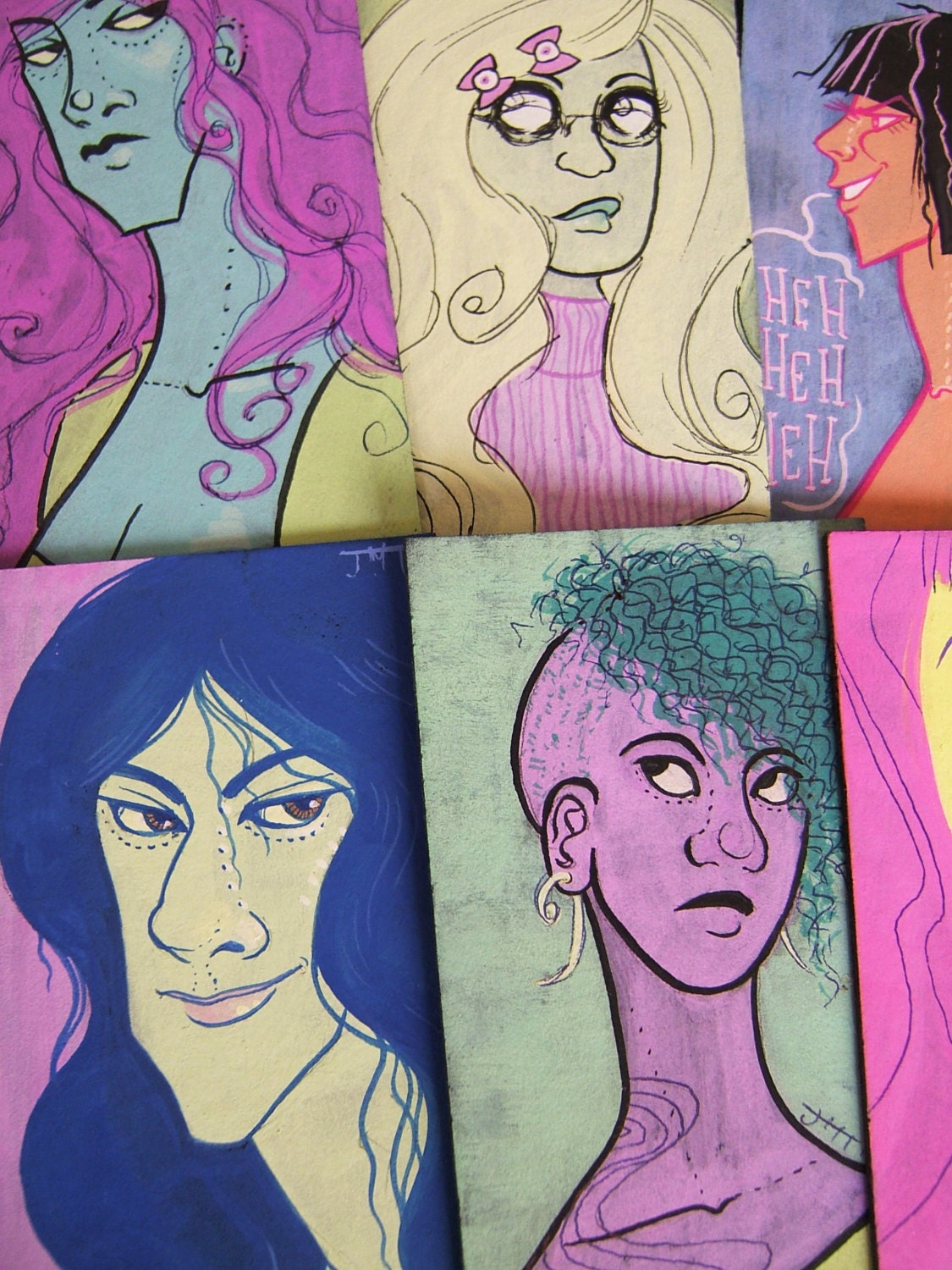 CUSTOM 2x3.5 in PORTRAIT Available on Illustration Board
