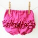 Deep Pink Ruffle Bloomers