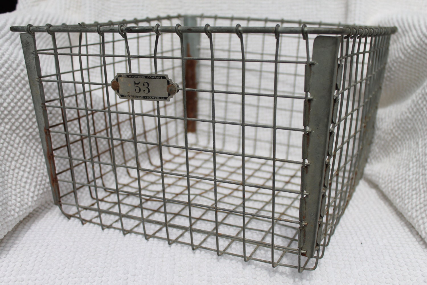 Vintage Locker Basket