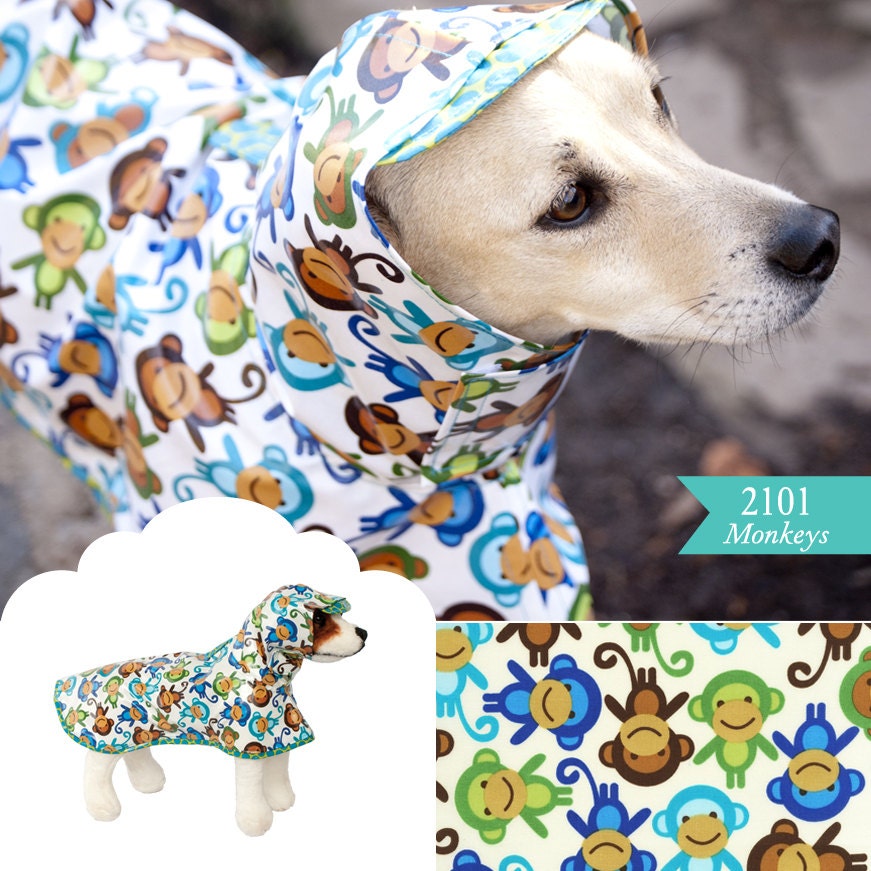 Dog Raincoat - Size X-Small (2 - 12 lbs.)