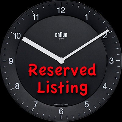 Reserved for dreamsbythesea
