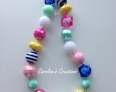 Minty Fresh Spring Chunky Necklace B4G1 Free