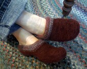 Felted Slippers (Pattern only)