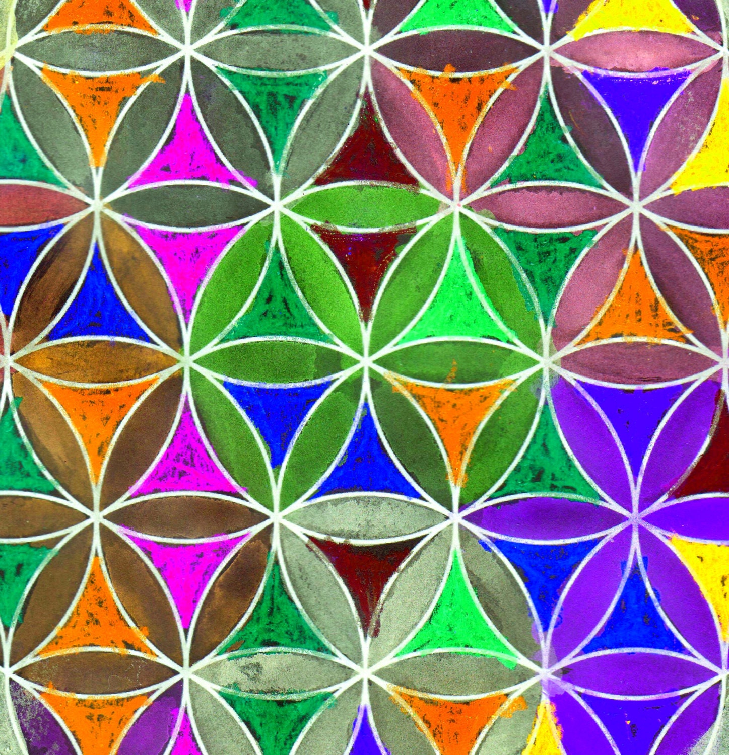 Flower Of Life Sacred Geometry Instant Download