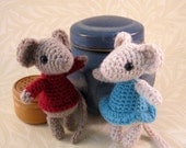 PDF of Wee Mousie Amigurumi Pattern
