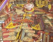 Pin Ball Hall of Fame, print, retro, Las Vegas, Americana, vintage, yellow, orange, red, Ladies, game, fine art photograph 8"x10"