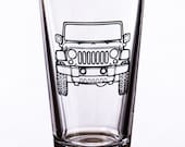 Jeep Pint Glass