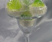 Margarita Glass With Bath Bombs