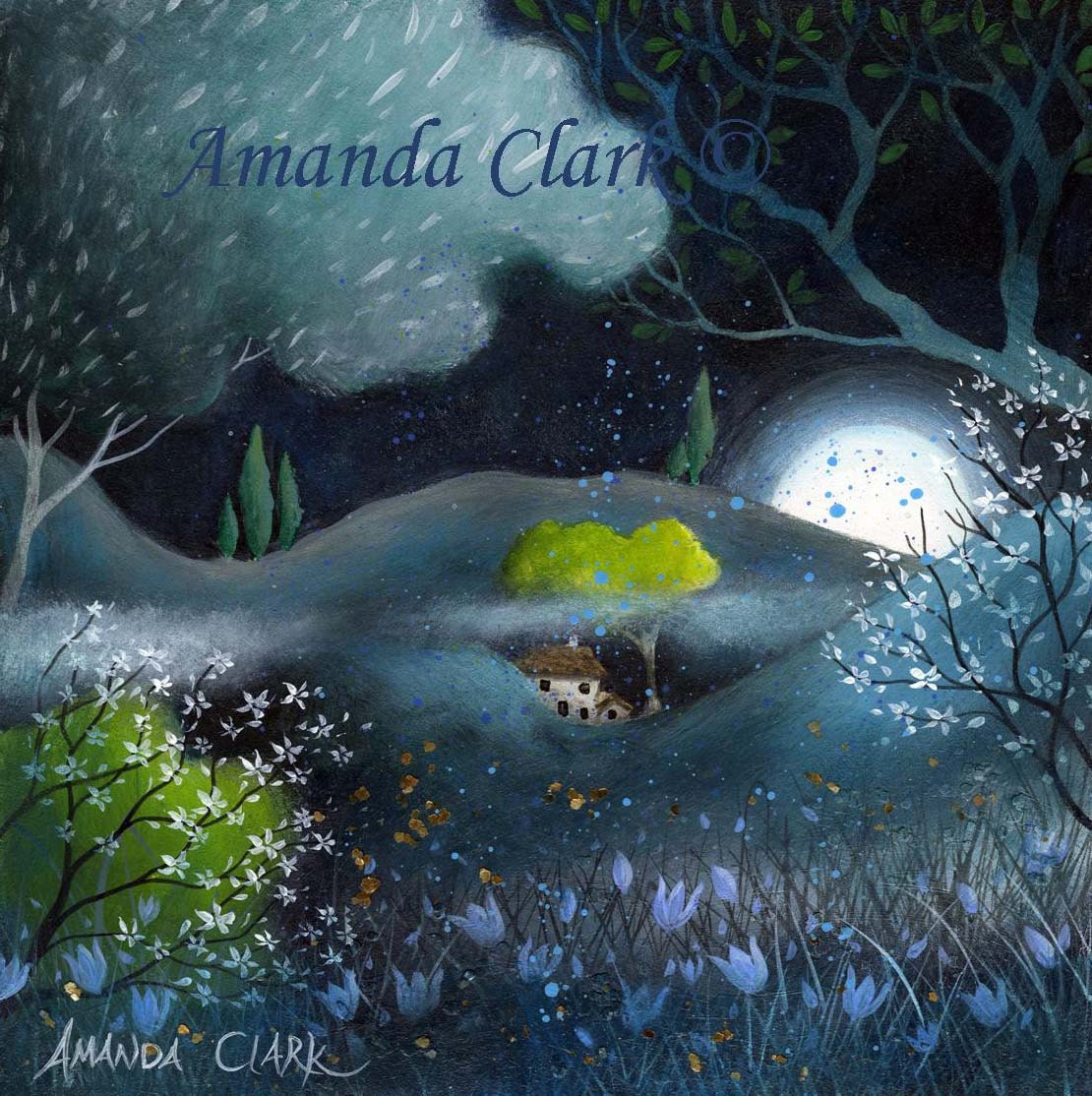 Fields of Jade, art print by Amanda Clark