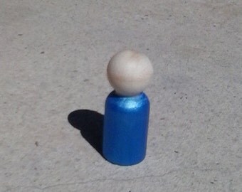 Extra peg person - a wooden toy