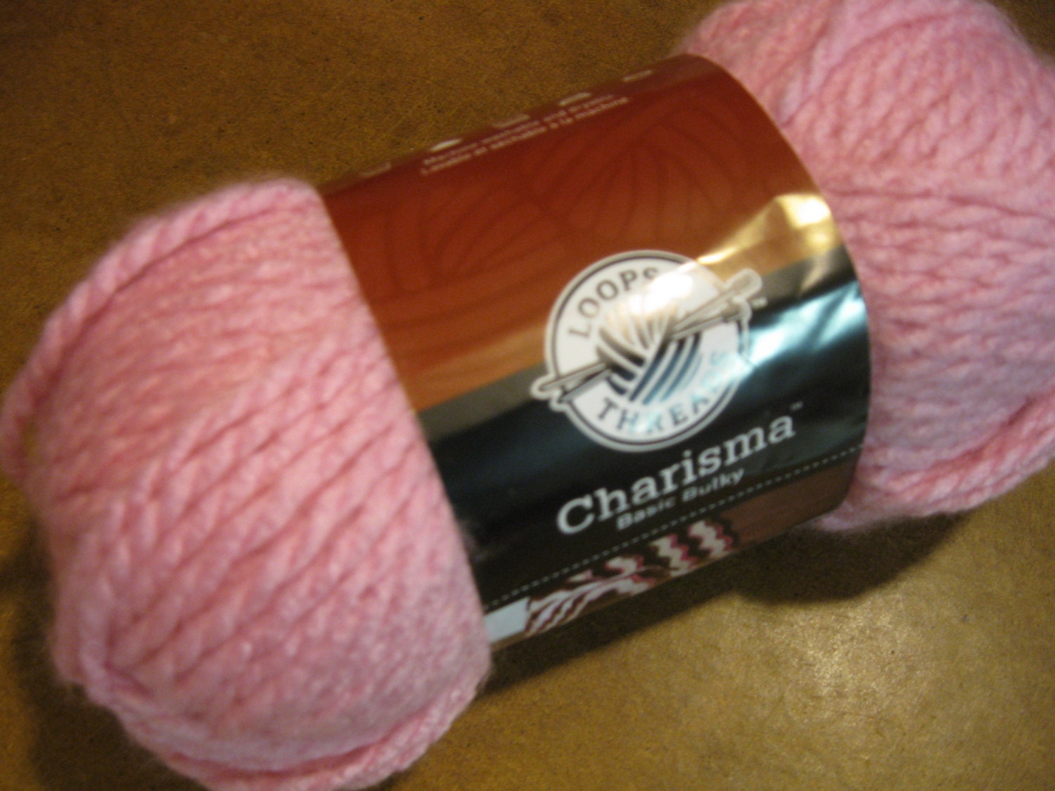 Destash - Supply - Yarn - Skein - Michael's Loops and Threads - Charisma - Think Pink