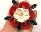 Tudor Rose Brooch or Hair Clip