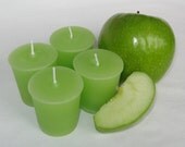 GREEN  APPLE (votives or 4-oz soy jar candle)