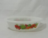 SALE Vintage Glasbake . Casserole Dish . 1 Quart