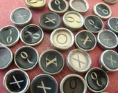 XO Typewriter Keys