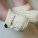 Baby Booties, Baby Maryjanes, Crochet Baby Booties