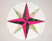 Mariner's Compass Finished Quilt Block