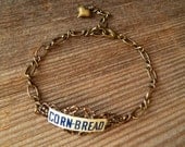 GRITS - Girls Raised in the South Tobacco Tag Charm Bracelet