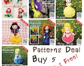 Pattern Deal - Princesses Set Buy 5 Get 2 Free