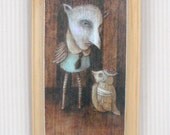 You Have Not Been Listening (print mounted on wood)