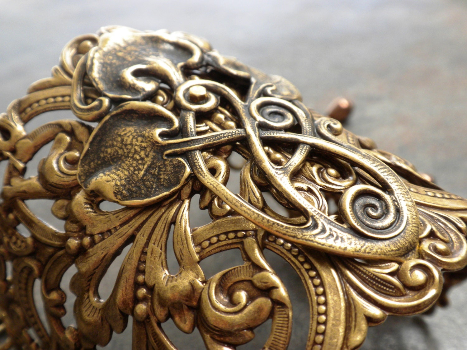 Statement Cuff Celtic Jewelry Bracelet