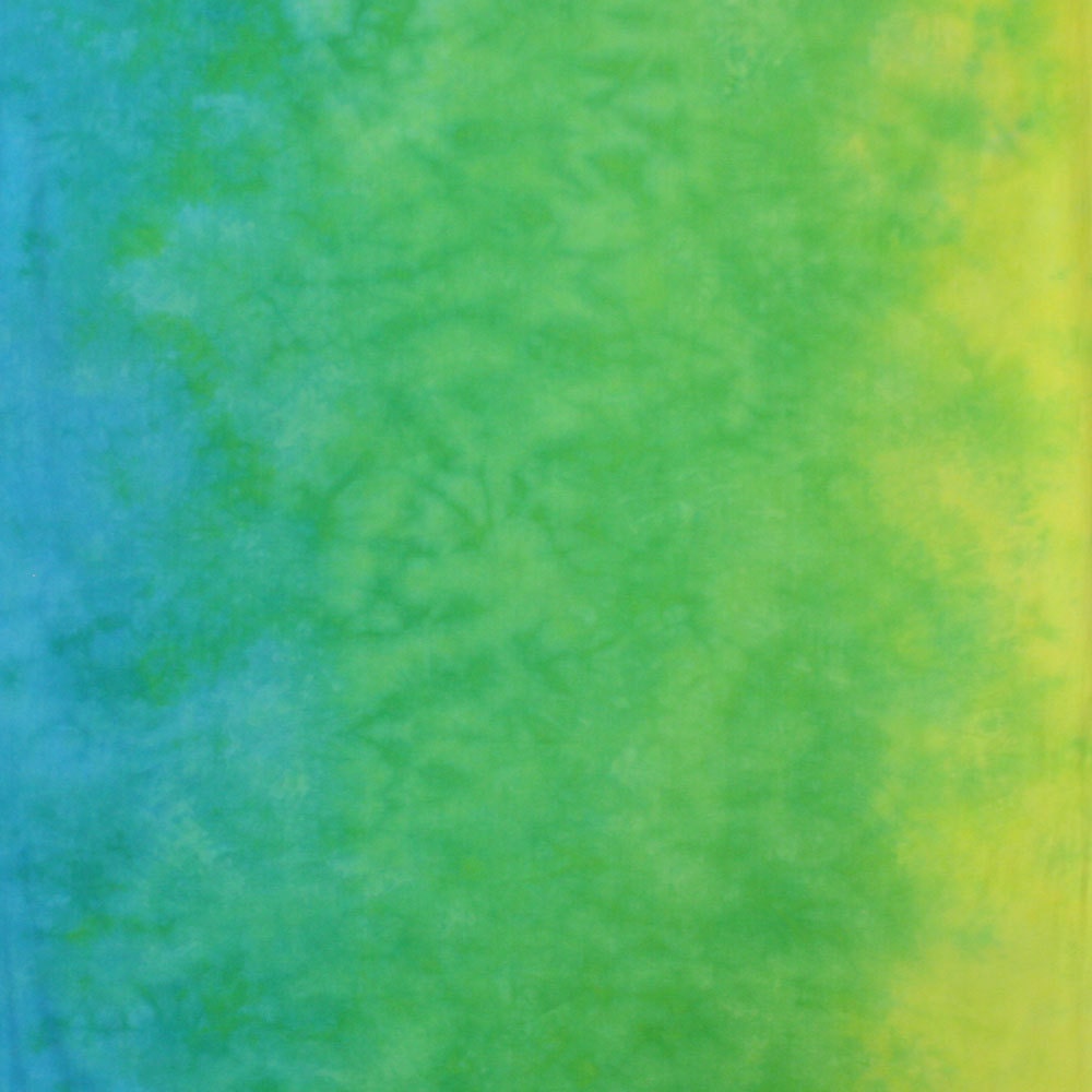 Hand Dyed Fabric Gradient - Key West