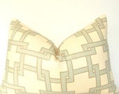 Pillow Cover - Decorative Pillow - Throw Pillow - Sofa Pillow - Lumbar Pillow - Kravet - Thom Filicia - City Square - 12x20 in - Mistymorn