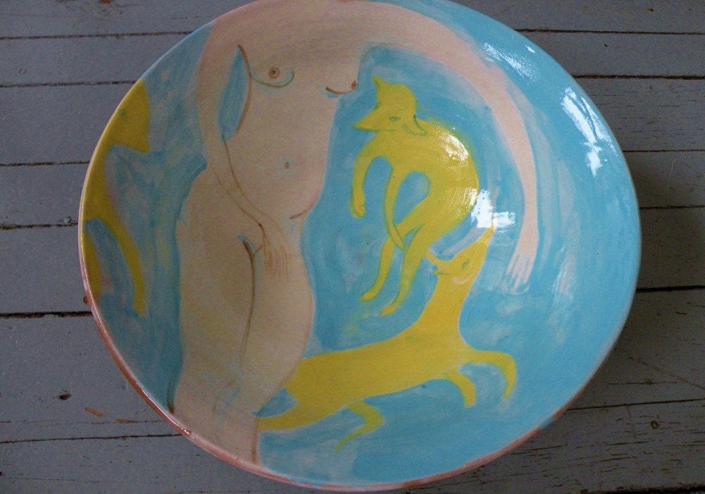 Swimming creature bowl