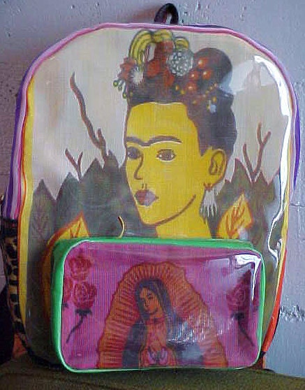 Colorful Thingsbuilt  Frida/Guadalupe(Mexican Folklore) Backpack, Shipping Included