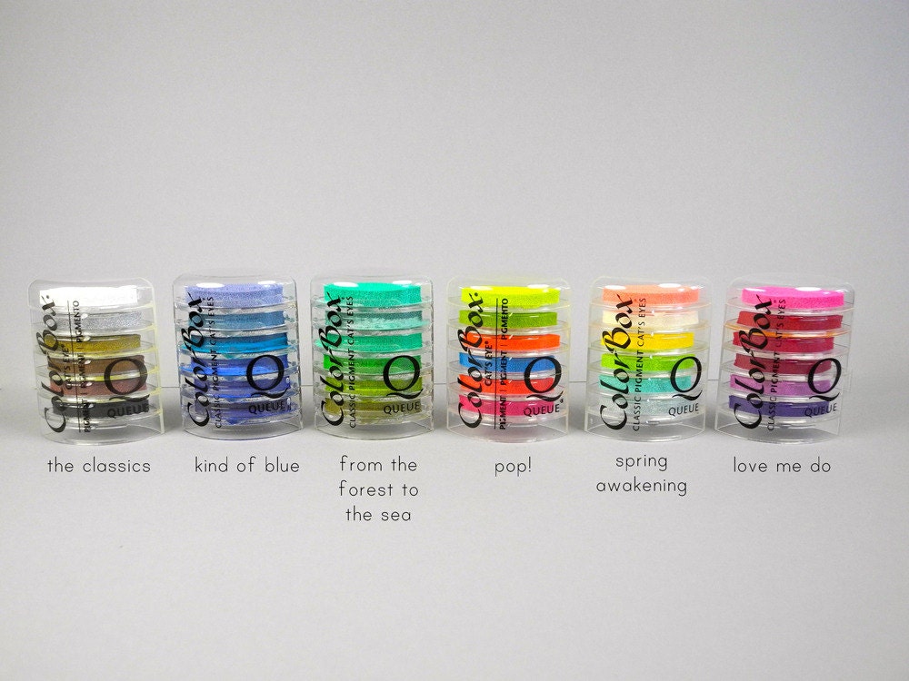 Mini ink pad sets