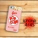 iPhone 4S Case Popcorn Snack / Hard Case For iPhone 4 and iPhone 4S Circus and Carnival Fun Rubber Trim