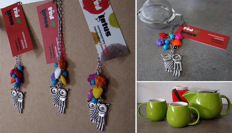 I Love Owls Tea Infuser