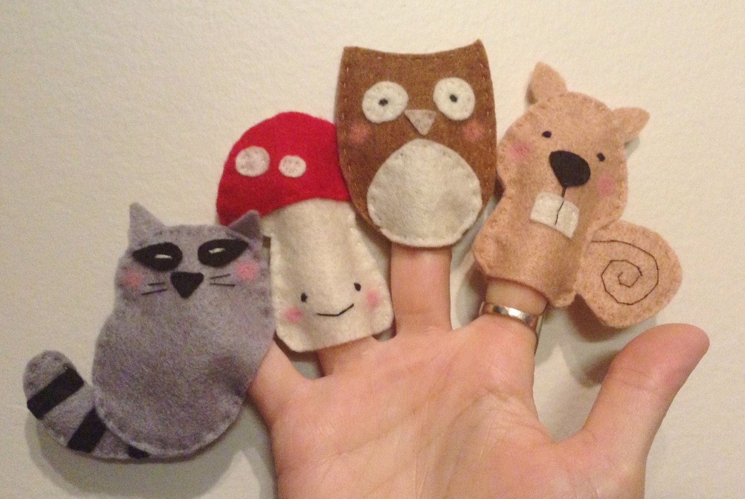 Woodland Finger Puppet Set