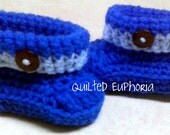 Crochet Baby Booties 0-12 Mo sizes available